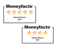 Moneyfacts 4 and 5 star awards for Equity Release 2021