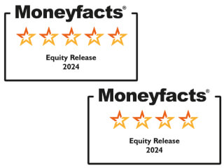Moneyfacts 2024 equity release 5 and 4 star rating