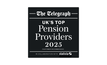 Telegraph UK's top pension providers 2025 logo