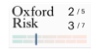 Oxford Risk rating 2 and 3