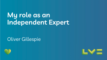 my role as independent expert video cover poster